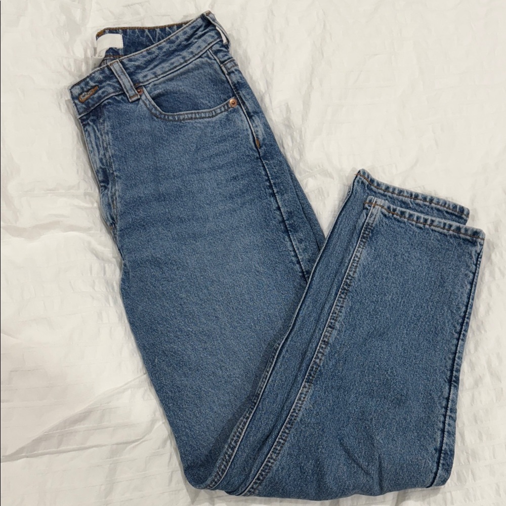 H&M High Rise Blue Women's Jeans